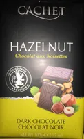 Chocolat noir aux noisettes