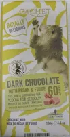 Dark Chocolate with pecan & fudge 60% cacao