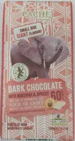 Dark Chocolate with marzipan & apricot 60% cacao
