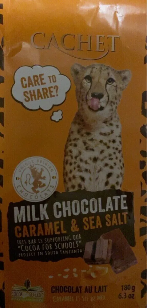 Milk chocolate caramel & sea salt