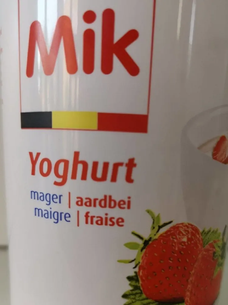 Yoghurt mager aardbei
