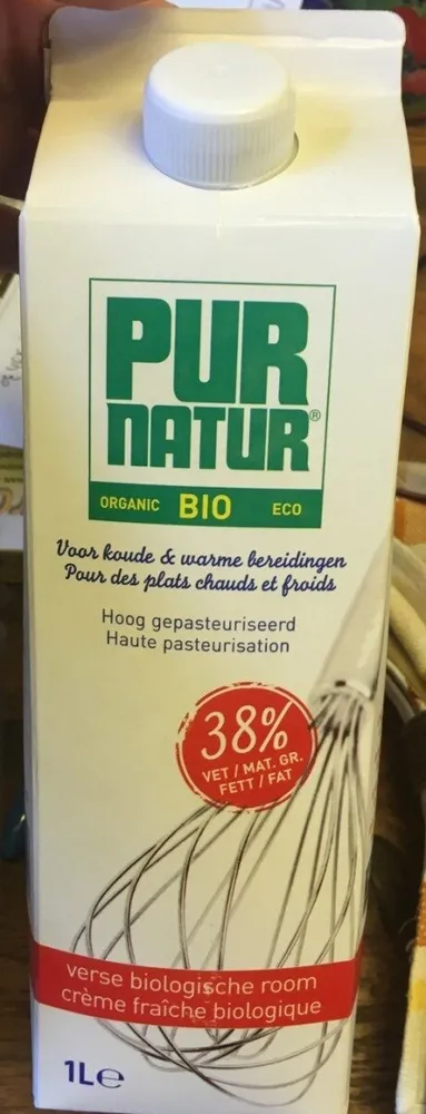 Crème fraiche biologie