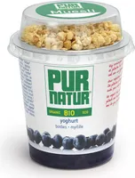 Yaourt Brassé Myrtilles Muesli Bio
