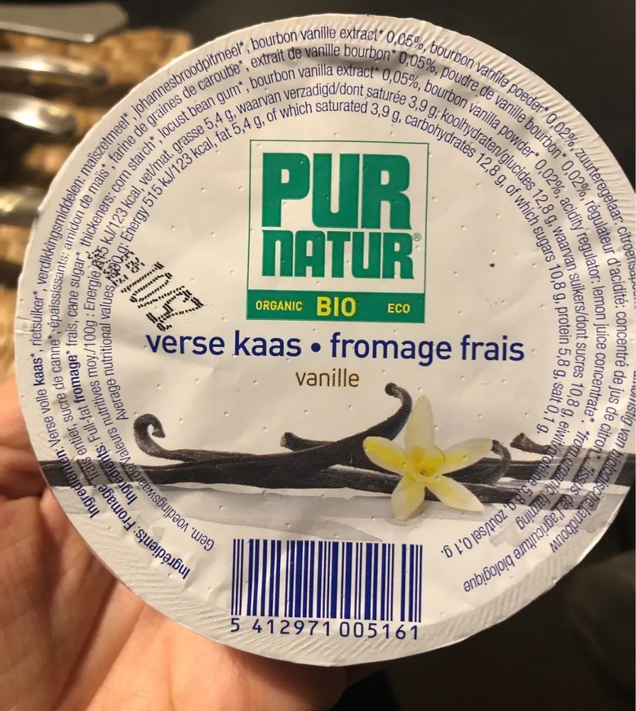 Fromage frais vanille