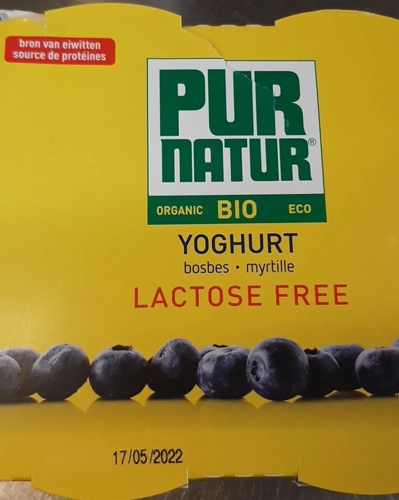 Pur natur lactosevrij bosbes