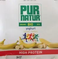 Yoghurt banane high protein