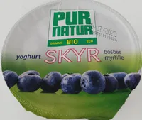 Pur natur skyr bosbes