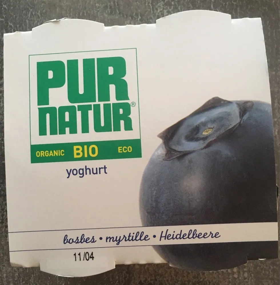 Yoghurt Myrtille