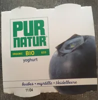 Yoghurt Myrtille