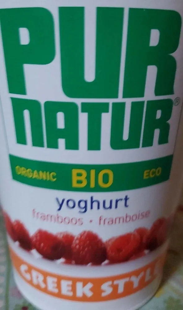 Yoghurt framboise bio