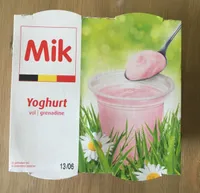 Mik yoghurt grenadine