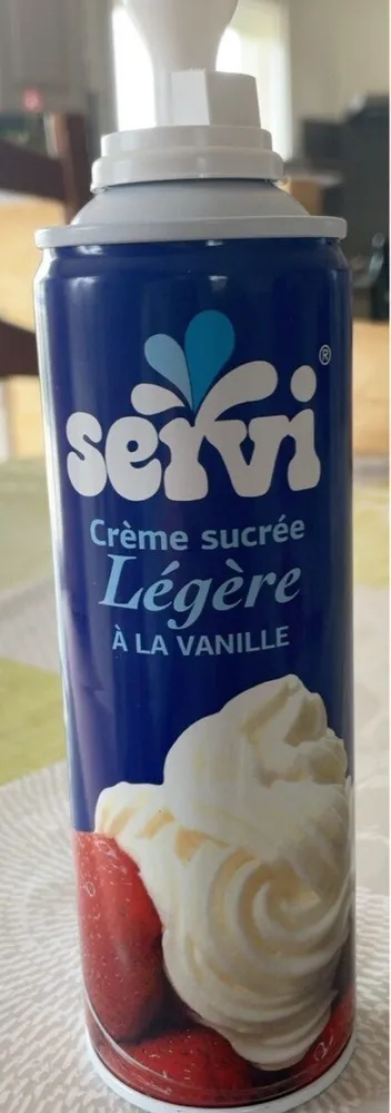 Crème sucrée