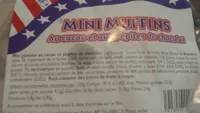 Mini muffins au cacao et aux pépites de chocolat