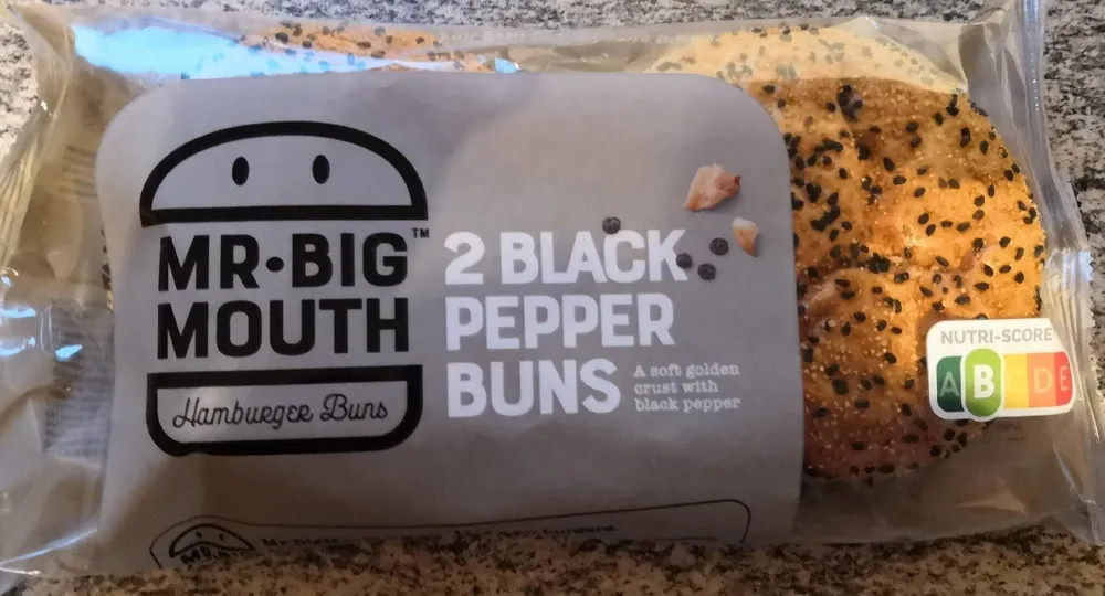Mr. Big Mouth 2 Black Pepper Buns