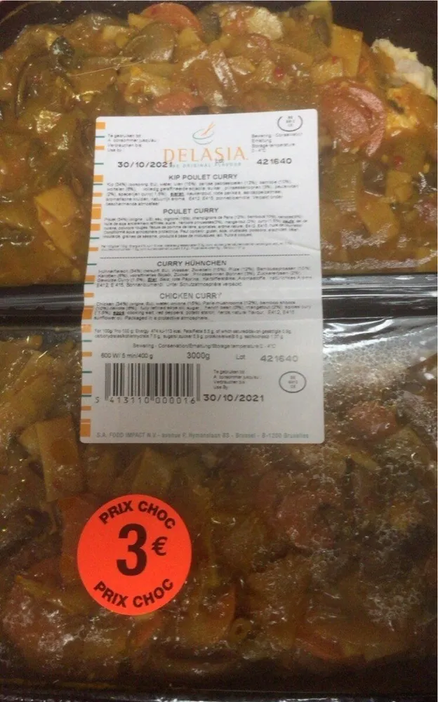 Kip poulet curry