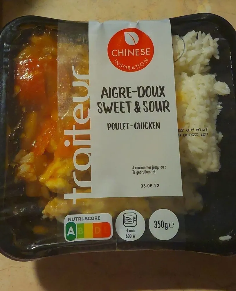 Aigre doux  sweet sour