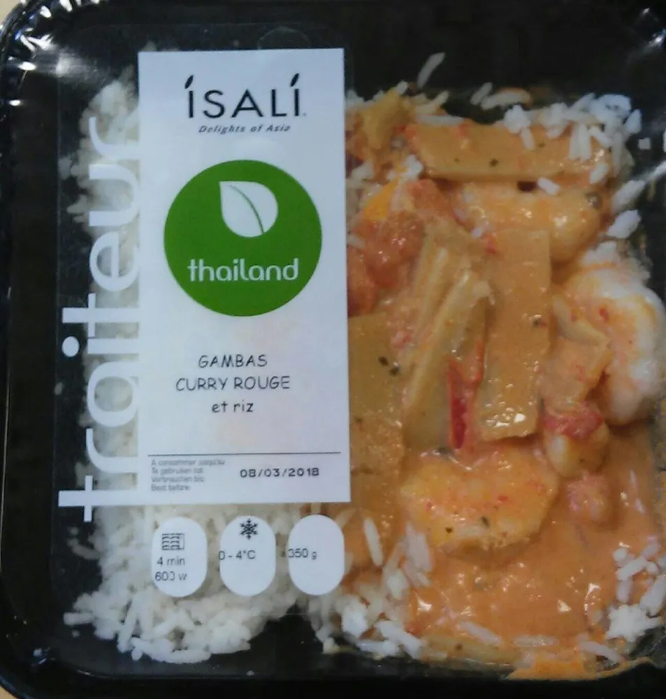 Red Curry Gambas