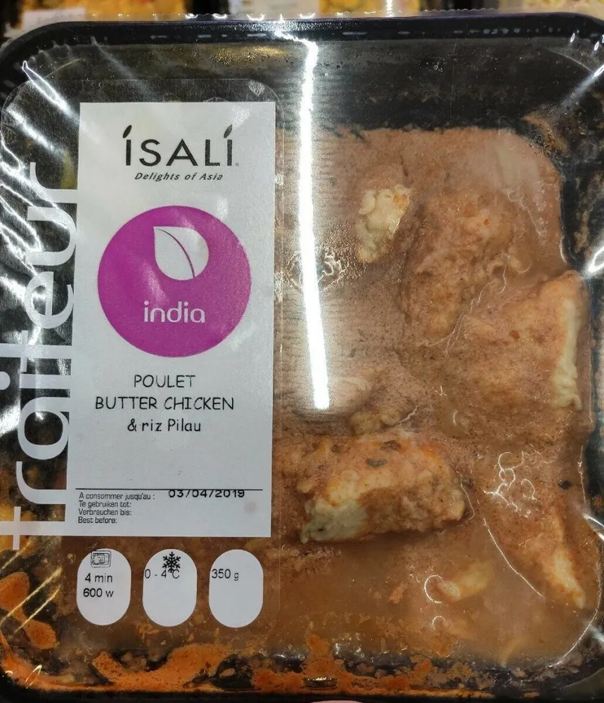 Poulet butter chicken & riz pilau