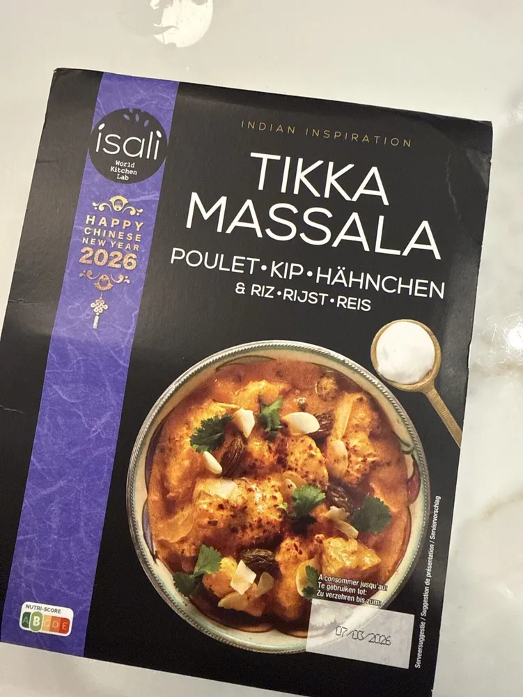 Chicken Tikka Massala & Rice