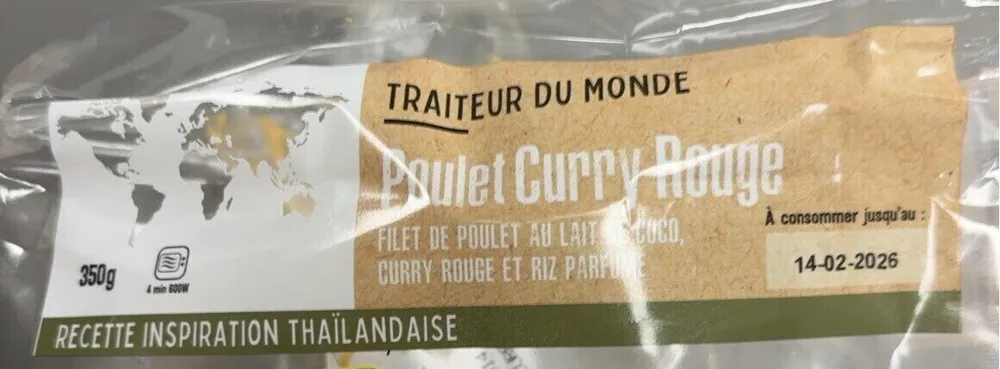 Poulet Curry Rouge