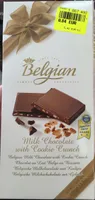 Tablette de chocolat au lait au biscuits