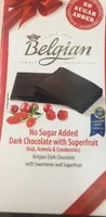 Dark chocolate with superfruit