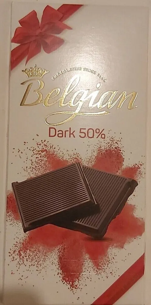 Belgian 50% dark chocolate