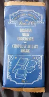 Chocolat au lait  belge