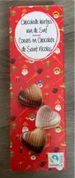 Chocolade hartjes van de Sint