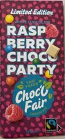 Chocolat Blanc aux Framboises
