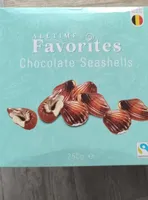 Chocolate sheashells