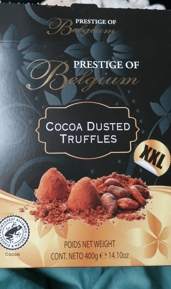Truffles cocoa dusted