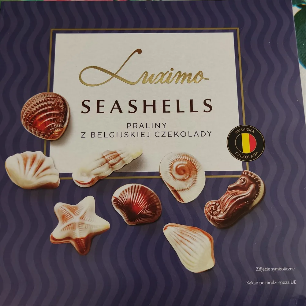 SEASHELLS PRALINY Z BELGIJSKIEJ CZEKOLADY