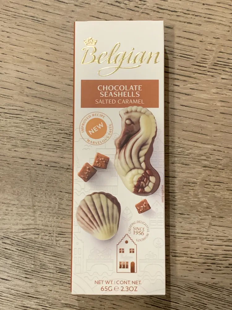 Chocolate Seashells Salted Caramel