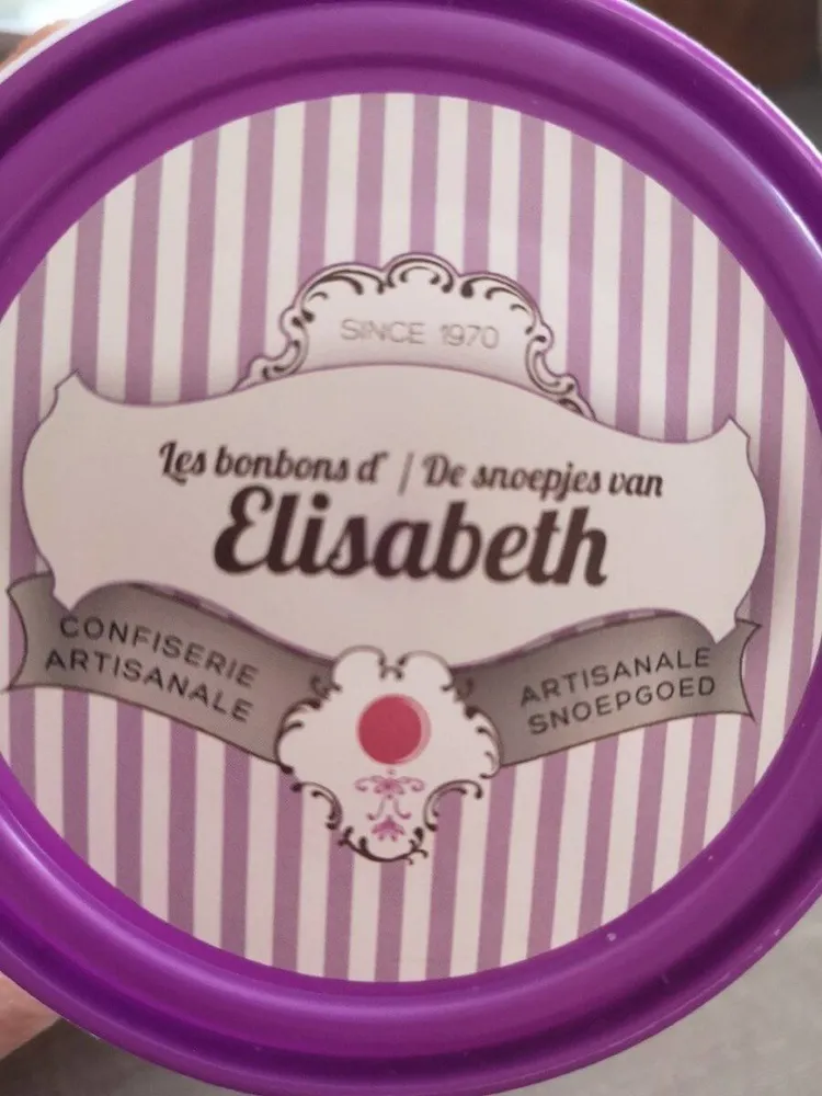 Les bonbons d'Elisabeth