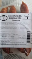 Saucisse fumée 3 pièces