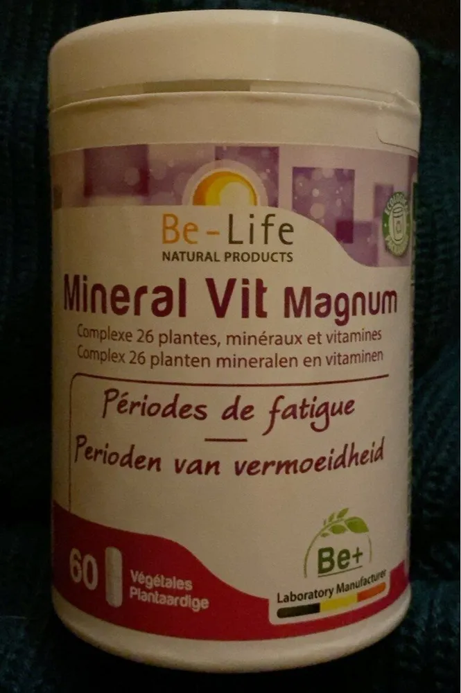 Mineral Vit Magnum 60 Gélules Cee