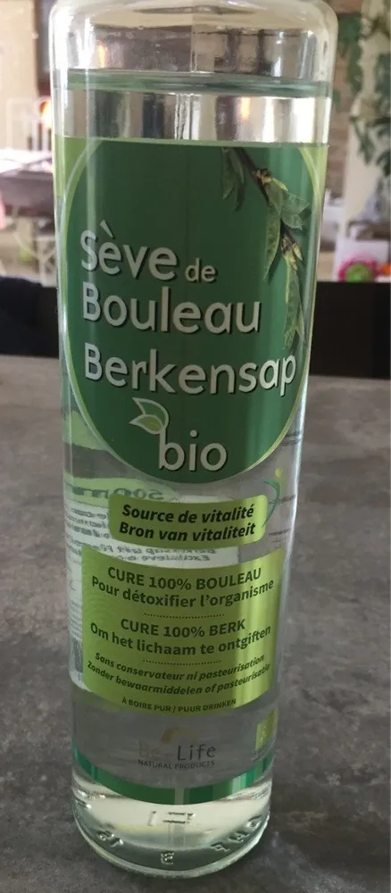 Sève De Bouleau Bio