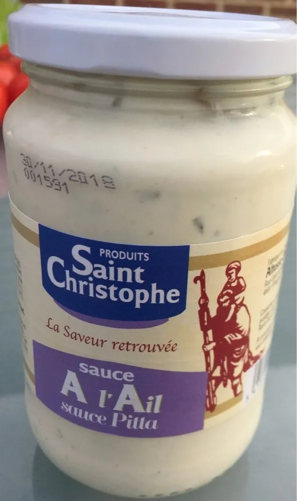 Sauce à l'ail saint christophe
