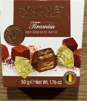 Tiramisu fancy cocoa dusted truffles