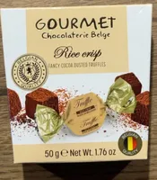 Rice crisp fancy cocoa dusted truffles