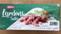 lardons salé