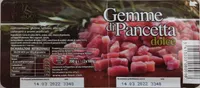 Gemme di Pancetta dolce