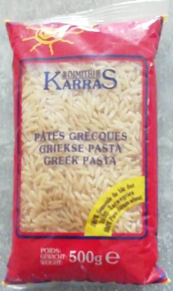 Pâtes Grecques