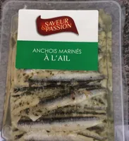 Anchois marinés à l'ail