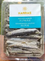 Anchois marinés à l'huile
