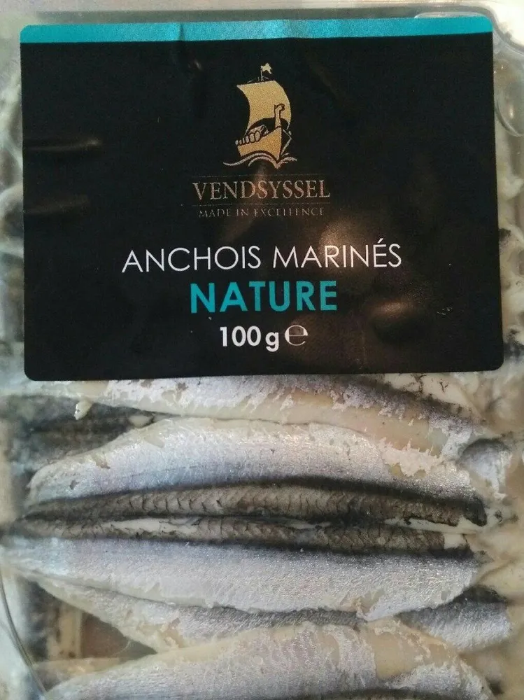 Anchois marinés nature