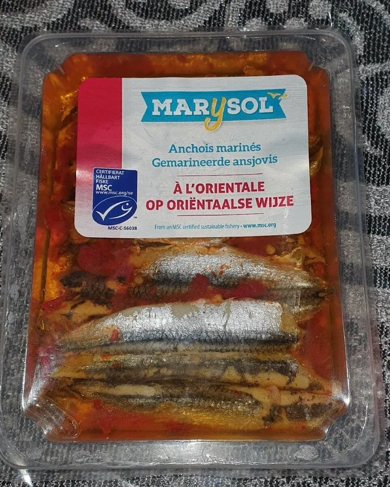 anchois marinés