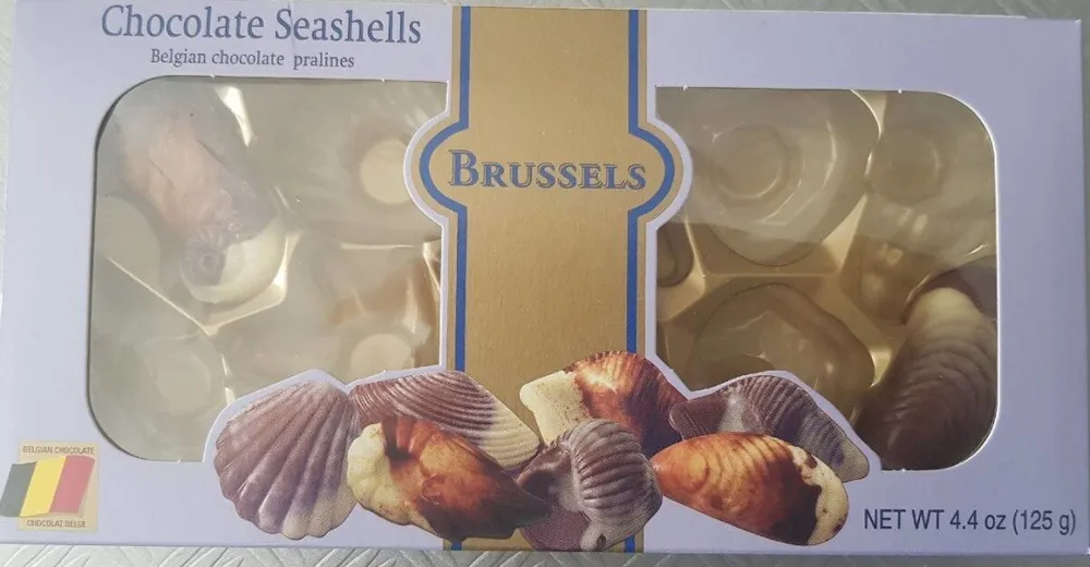 Chocolat Seashells Brussels 125g