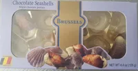 Chocolat Seashells Brussels 125g